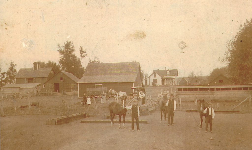 Pearson Farm, Chapman Precinct, about 1895