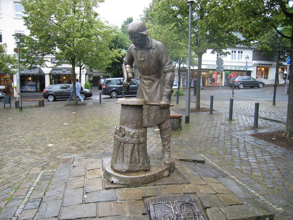 Statue in Olpe Town Square
