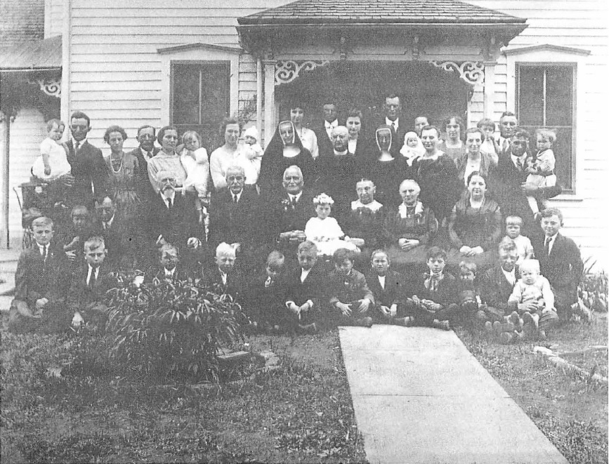 May 17, 1920 - Group photo of family of Joseph and Josepha Rademacher