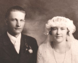 Ted and Elizabeth Rademacher, Sep. 14 1927