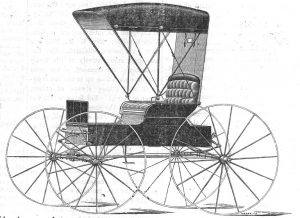 A turn-of-the-century Top Buggy
