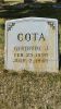 Gertrude Cota headstone