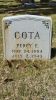 Percy Cota headstone