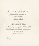 1919-03-12 Alvin Walin Alvera Brostrom wedding invitation